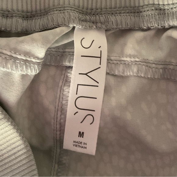 STYLUS Womens 2 Pieces Outfit Sleeveless Sweatshirt Pants Set with Pockets - Picture 3 of 16